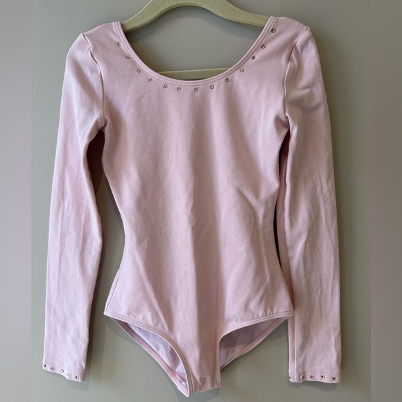 Bloch | Other | Bloch Girls Essential Long Sleeve Leotard Customized ...